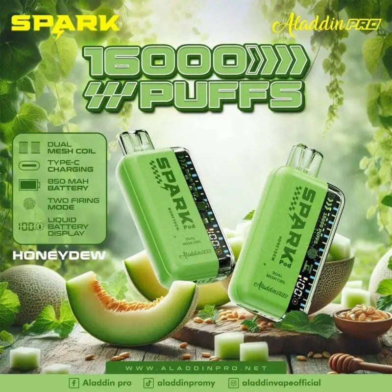 SGVape-ALADDIN-SPARK-16K-HONEYDEW-SG-Vape-Hub